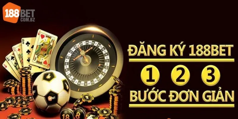 Các bước đăng ký 188Bet